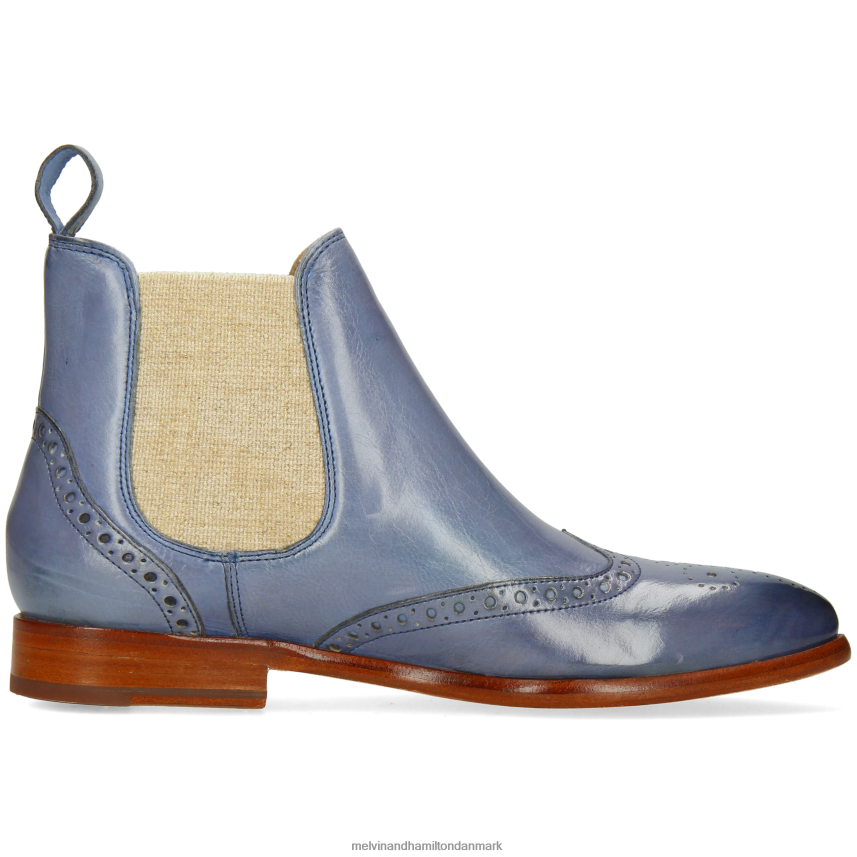 Kvinder Melvin & Hamilton jessy 4 blå ankelstøvler A28X66890