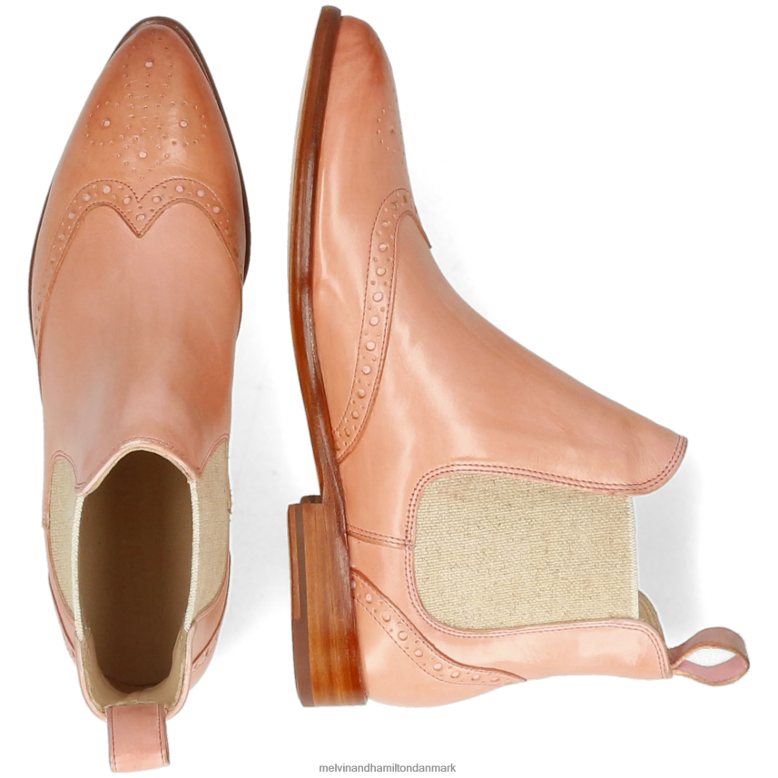 Kvinder Melvin & Hamilton jessy 4 lyserød ankelstøvler A28X66847