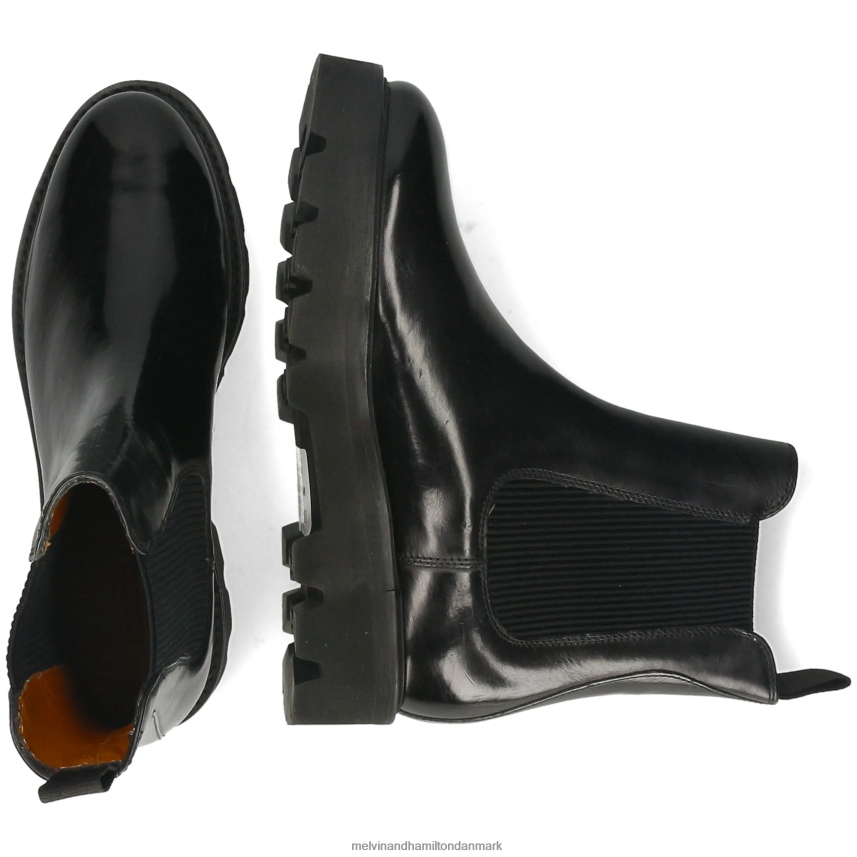 Kvinder Melvin & Hamilton leonie 5 sort ankelstøvler A28X66810