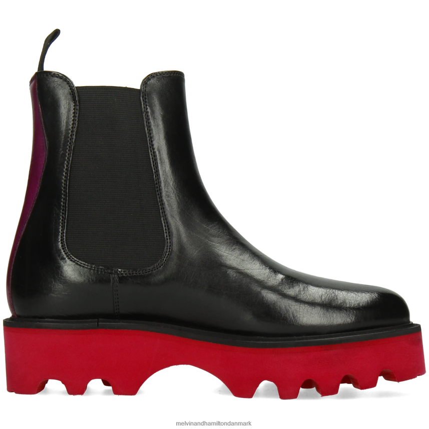 Kvinder Melvin & Hamilton leonie 5 sort ankelstøvler A28X66897