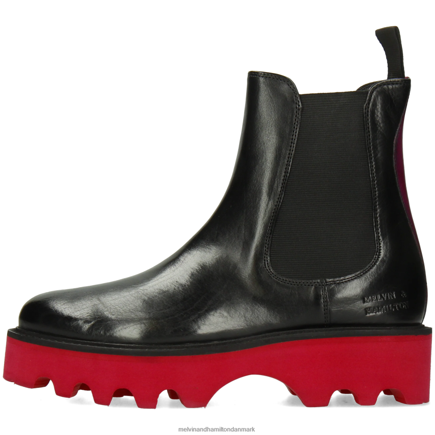 Kvinder Melvin & Hamilton leonie 5 sort ankelstøvler A28X66897