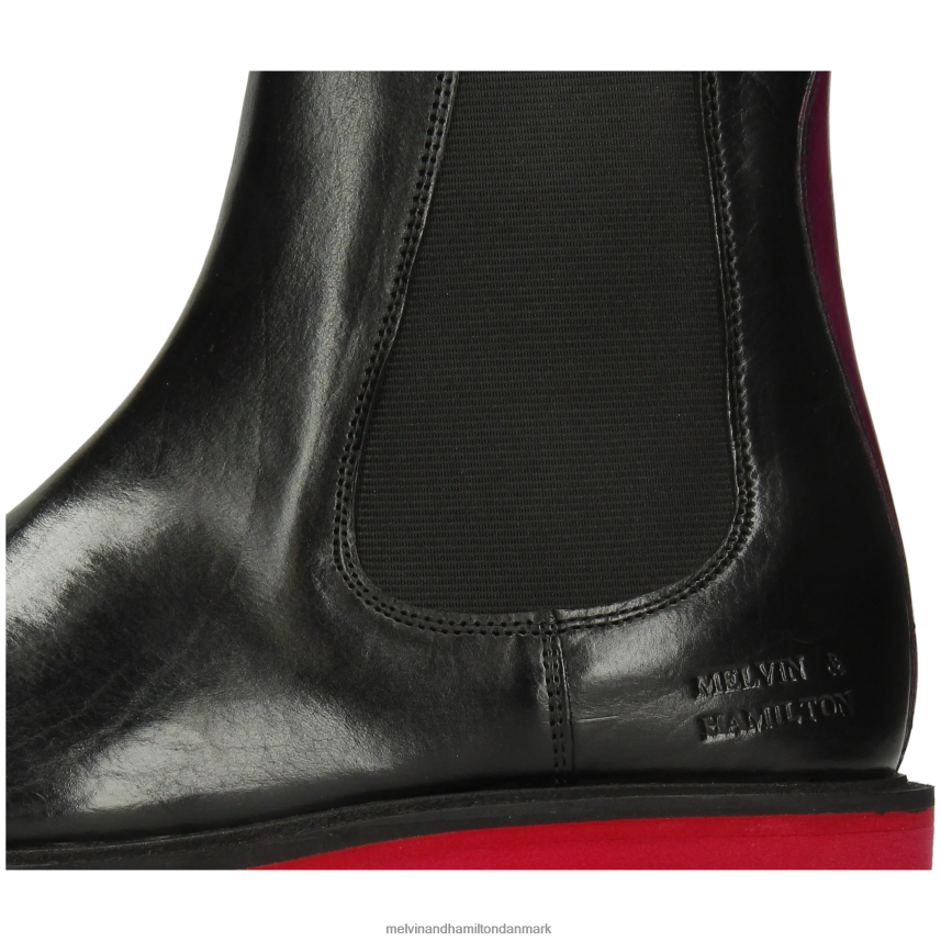 Kvinder Melvin & Hamilton leonie 5 sort ankelstøvler A28X66897