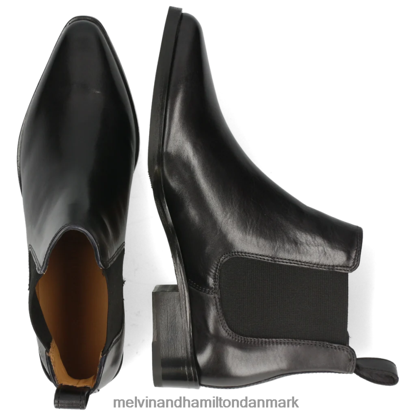 Kvinder Melvin & Hamilton marlin 4 sort ankelstøvler A28X66989