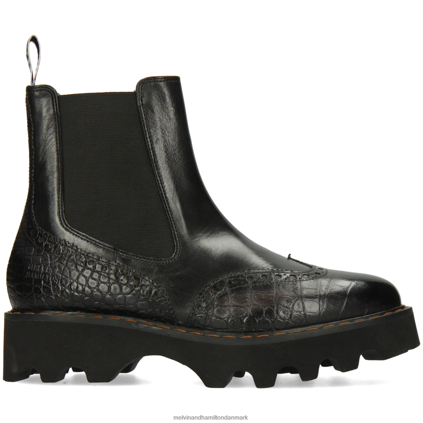 Kvinder Melvin & Hamilton megan 37 sort ankelstøvler A28X66911