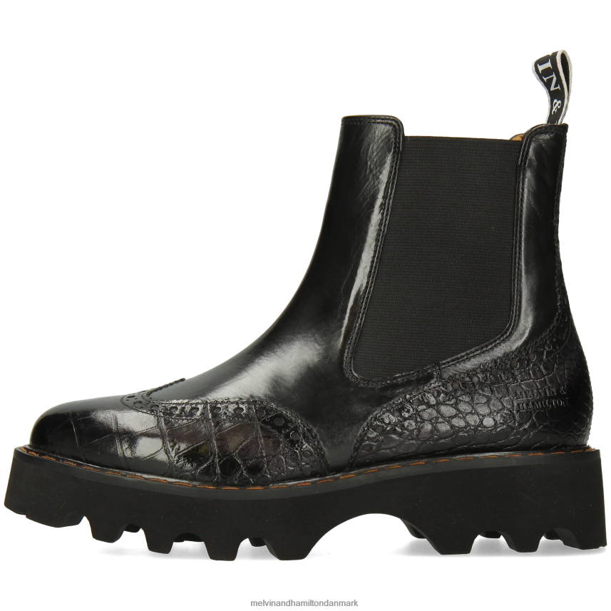 Kvinder Melvin & Hamilton megan 37 sort ankelstøvler A28X66911