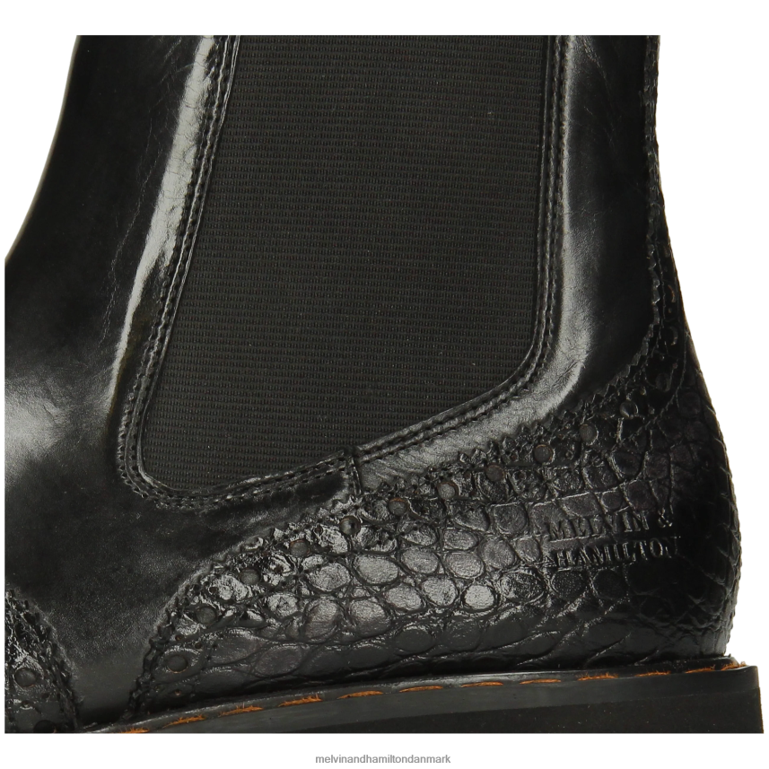 Kvinder Melvin & Hamilton megan 37 sort ankelstøvler A28X66911