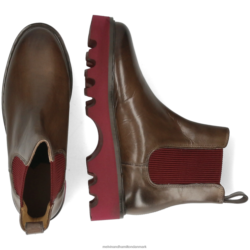 Kvinder Melvin & Hamilton megan 3r grå ankelstøvler A28X661124