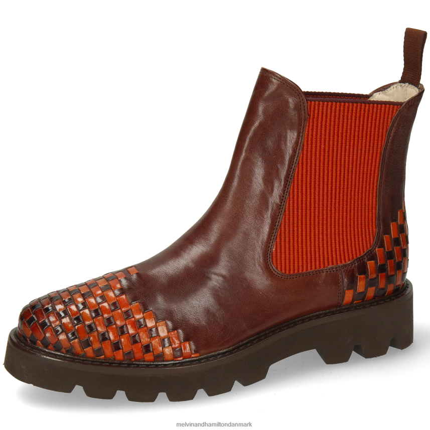 Kvinder Melvin & Hamilton molly 10 Brun ankelstøvler A28X66889