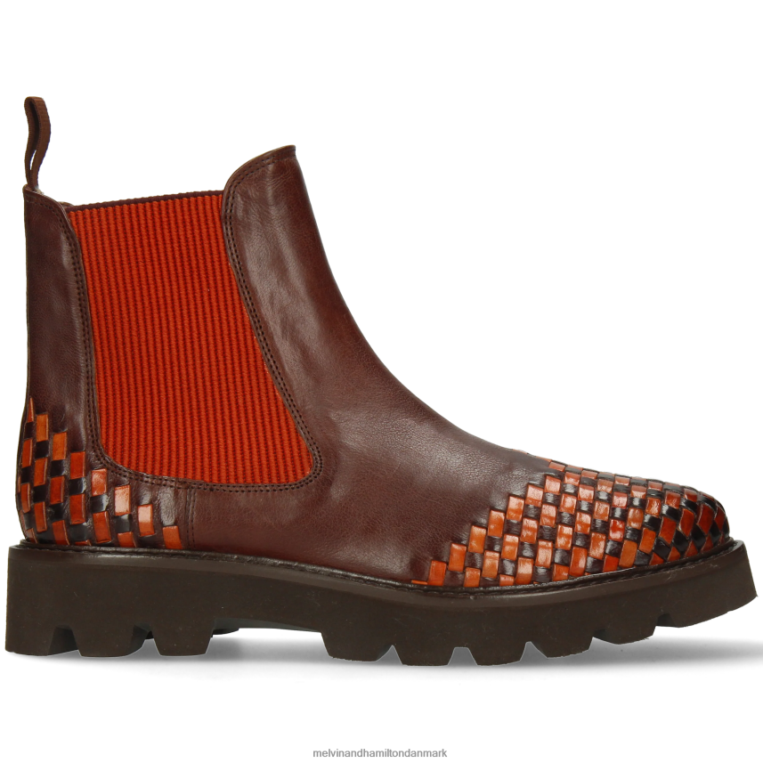 Kvinder Melvin & Hamilton molly 10 Brun ankelstøvler A28X66889