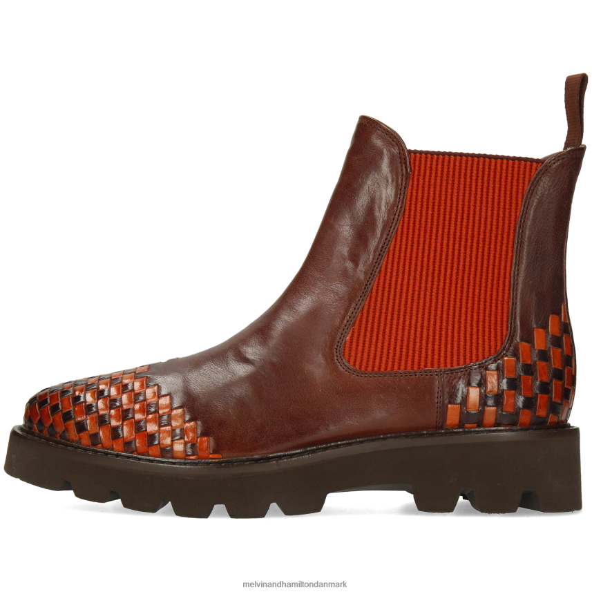 Kvinder Melvin & Hamilton molly 10 Brun ankelstøvler A28X66889