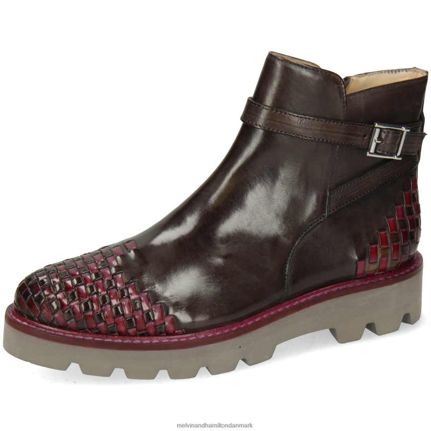 Kvinder Melvin & Hamilton molly 14 grå ankelstøvler A28X66934