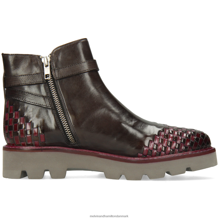 Kvinder Melvin & Hamilton molly 14 grå ankelstøvler A28X66934