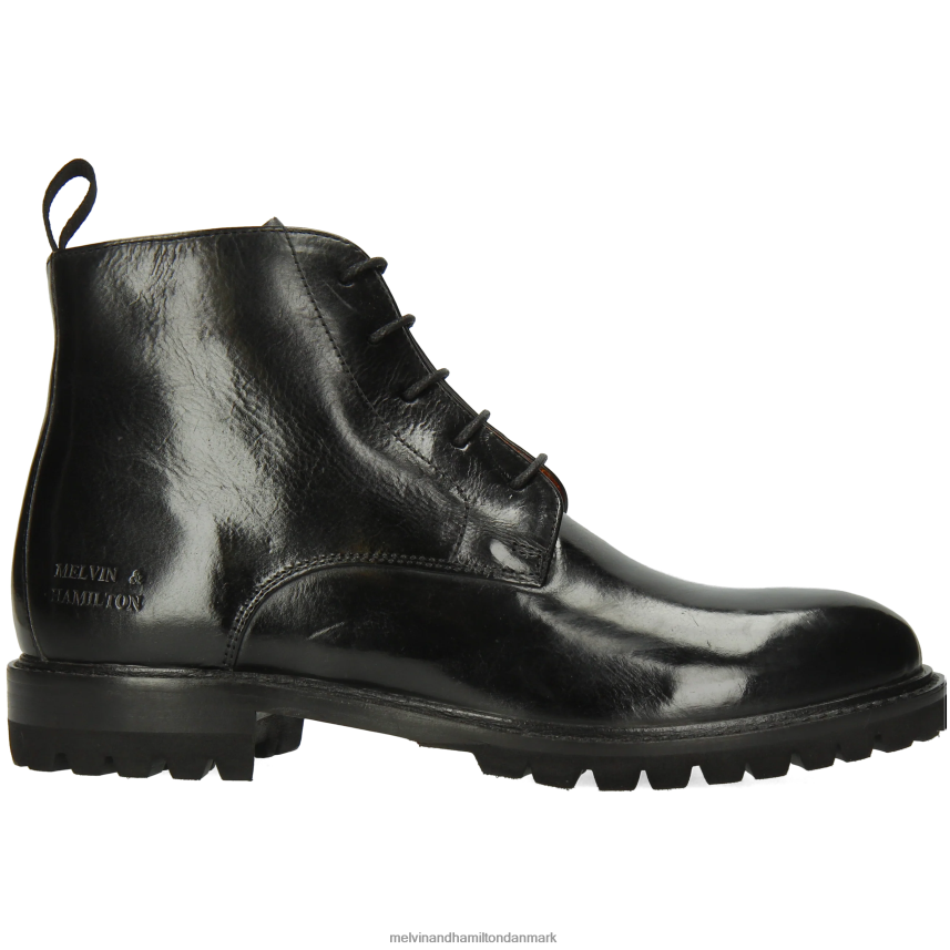 Kvinder Melvin & Hamilton regine 7 sort ankelstøvler A28X66792