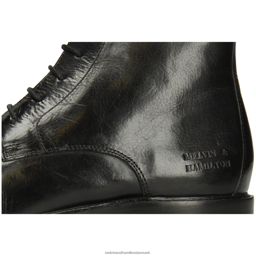 Kvinder Melvin & Hamilton regine 7 sort ankelstøvler A28X66792