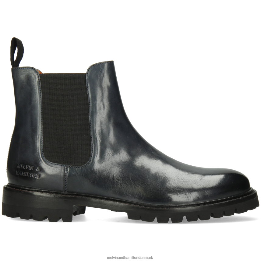 Kvinder Melvin & Hamilton regine 8 blå ankelstøvler A28X66903