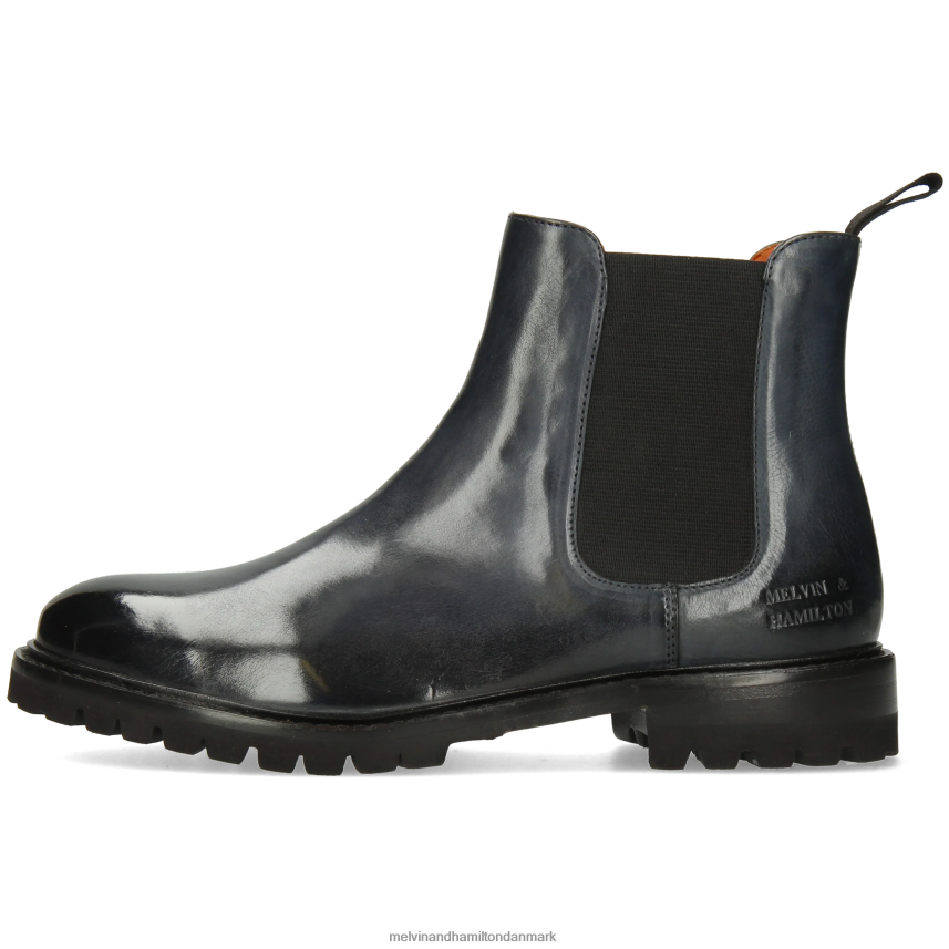 Kvinder Melvin & Hamilton regine 8 blå ankelstøvler A28X66903