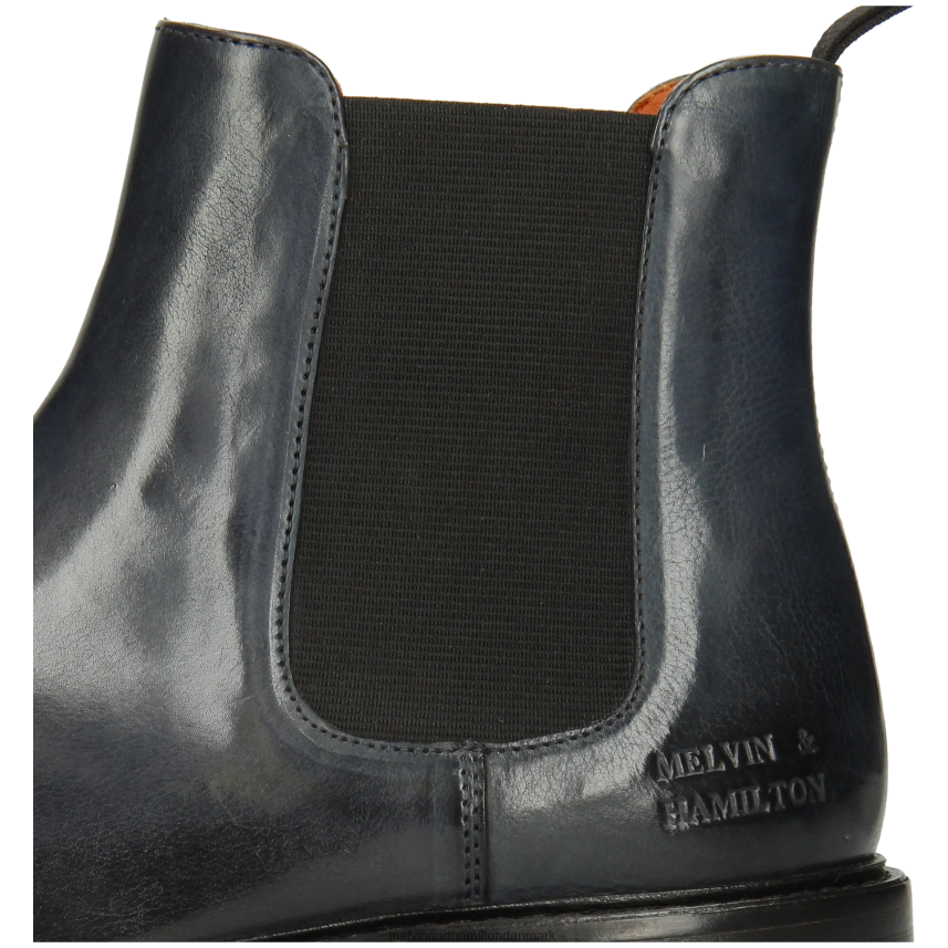 Kvinder Melvin & Hamilton regine 8 blå ankelstøvler A28X66903