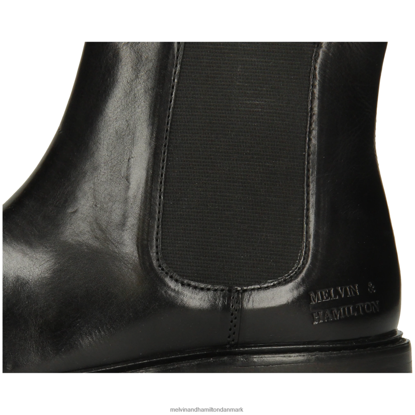 Kvinder Melvin & Hamilton regine 8 sort ankelstøvler A28X66814