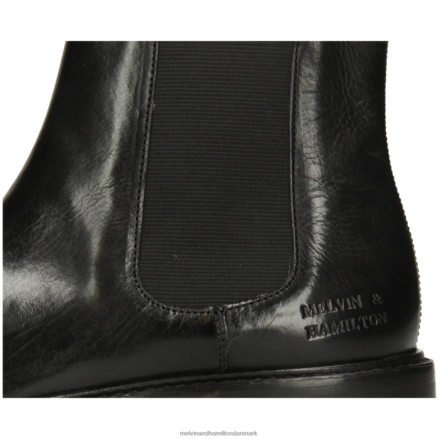 Kvinder Melvin & Hamilton regine 8 sort ankelstøvler A28X66828