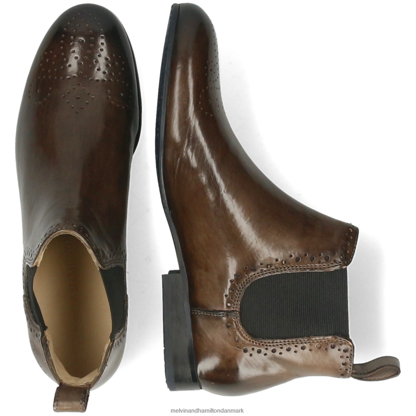 Kvinder Melvin & Hamilton sally 16 grå ankelstøvler A28X66798