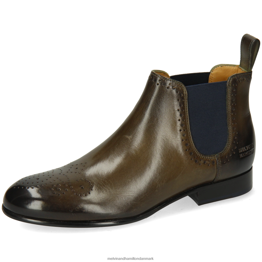 Kvinder Melvin & Hamilton sally 16 kaki ankelstøvler A28X66914