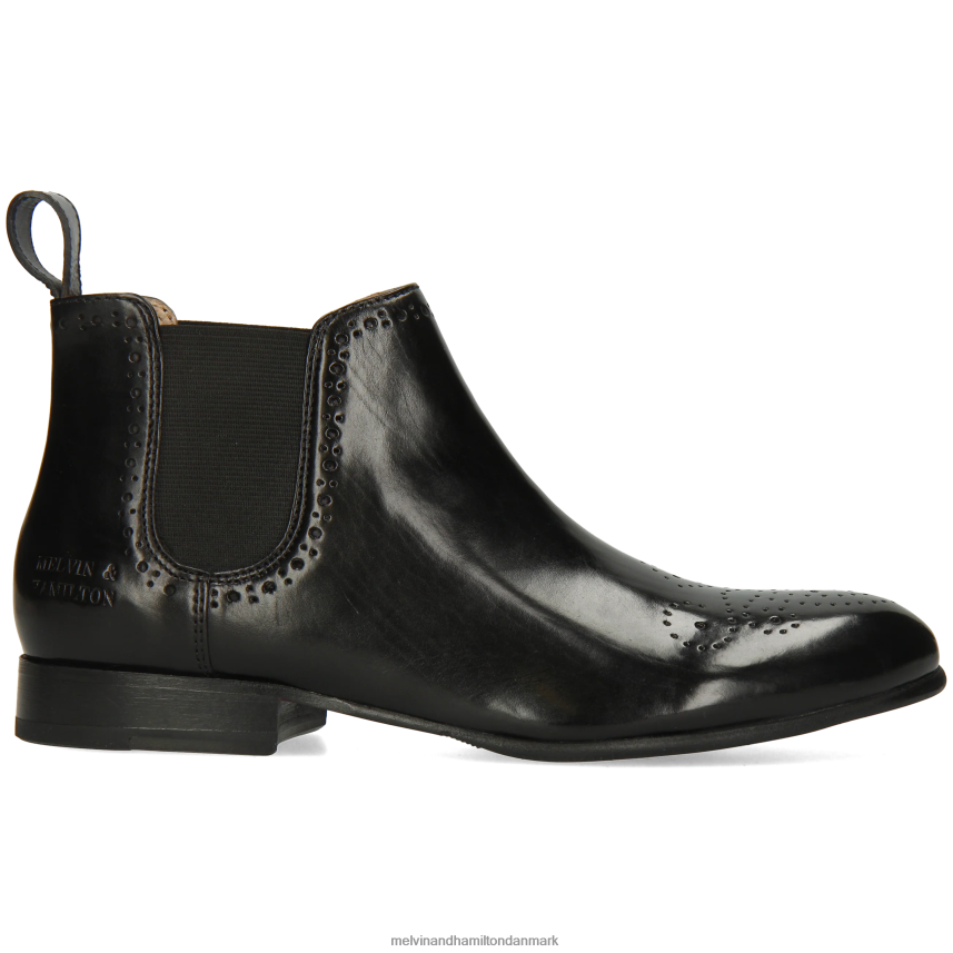 Kvinder Melvin & Hamilton sally 16 sort ankelstøvler A28X66784