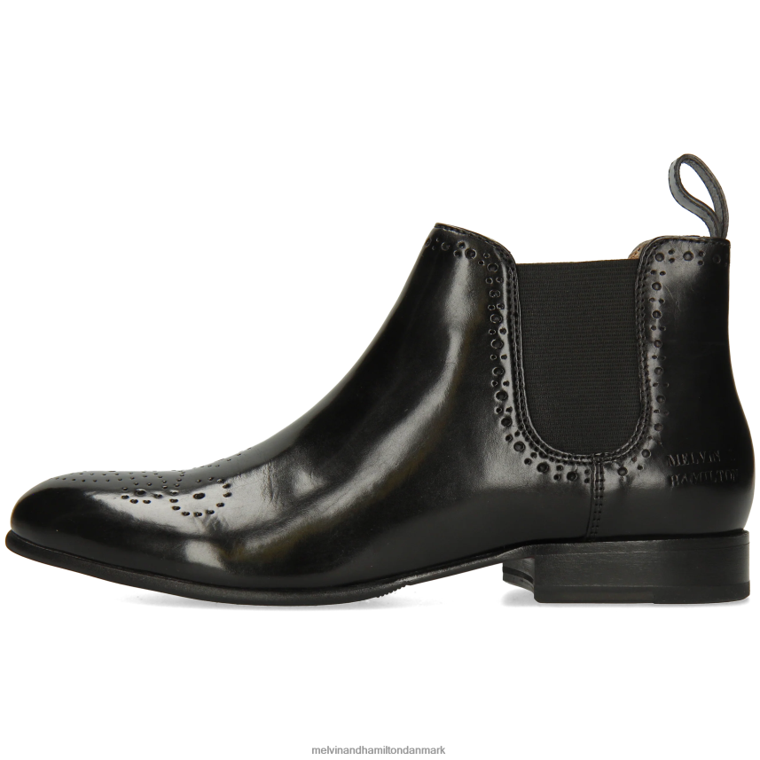 Kvinder Melvin & Hamilton sally 16 sort ankelstøvler A28X66784