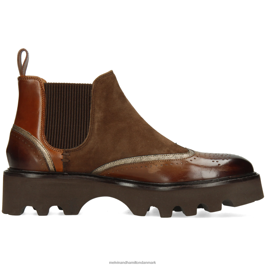 Kvinder Melvin & Hamilton sally 19 Brun ankelstøvler A28X66822