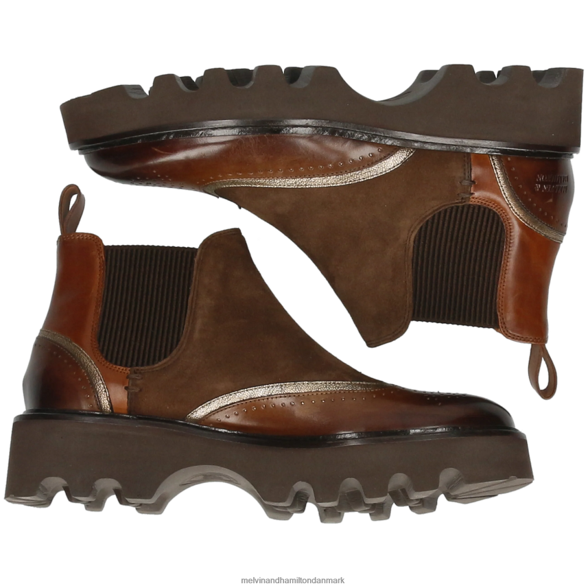 Kvinder Melvin & Hamilton sally 19 Brun ankelstøvler A28X66822