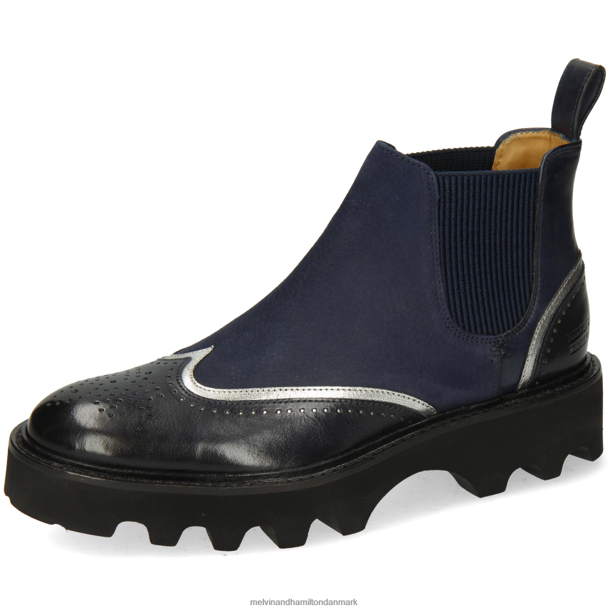 Kvinder Melvin & Hamilton sally 19 blå ankelstøvler A28X66886