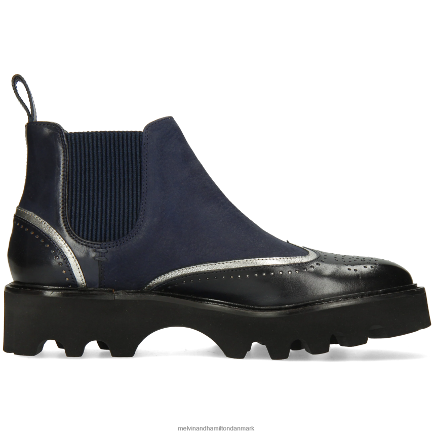 Kvinder Melvin & Hamilton sally 19 blå ankelstøvler A28X66886