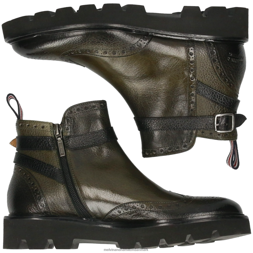 Kvinder Melvin & Hamilton sally 60 grå ankelstøvler A28X66950