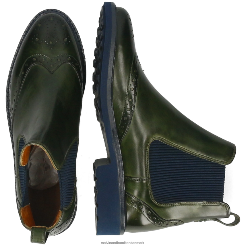 Kvinder Melvin & Hamilton selina 29 grøn ankelstøvler A28X66794