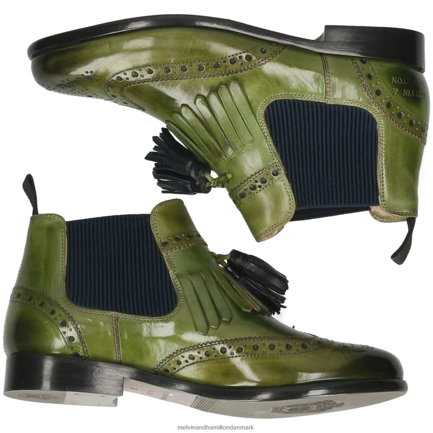 Kvinder Melvin & Hamilton selina 5 grøn ankelstøvler A28X66981