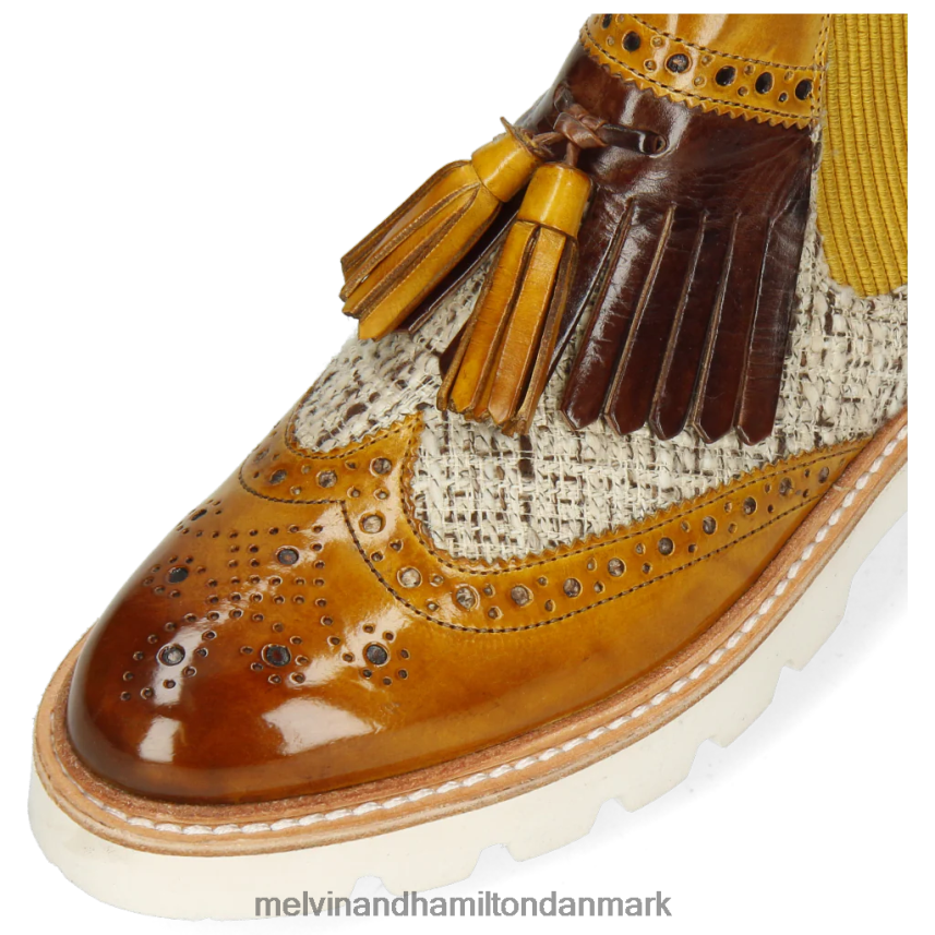 Kvinder Melvin & Hamilton selina 5 lysebrun ankelstøvler A28X661047