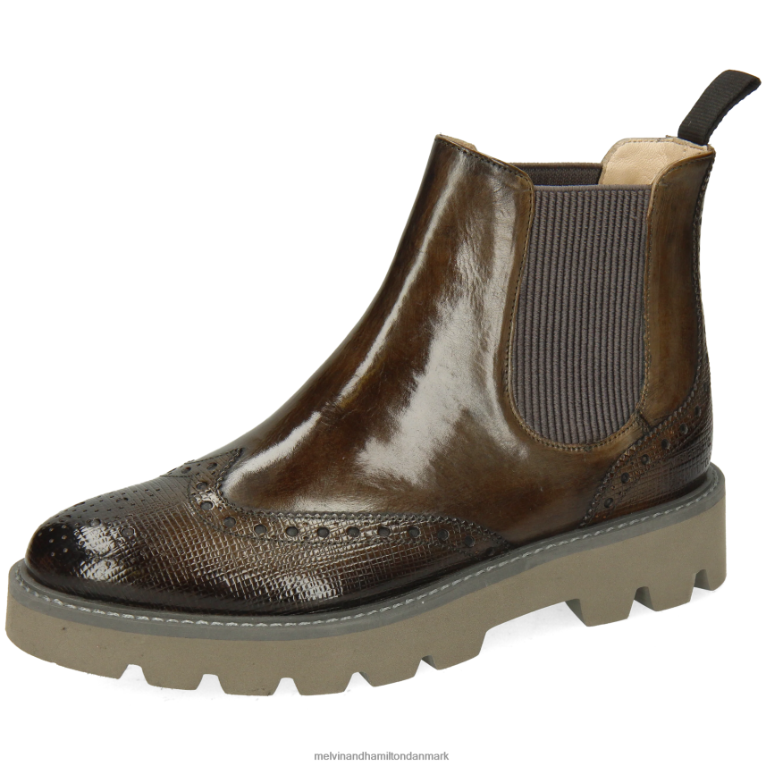 Kvinder Melvin & Hamilton selina 65 kaki ankelstøvler A28X66973