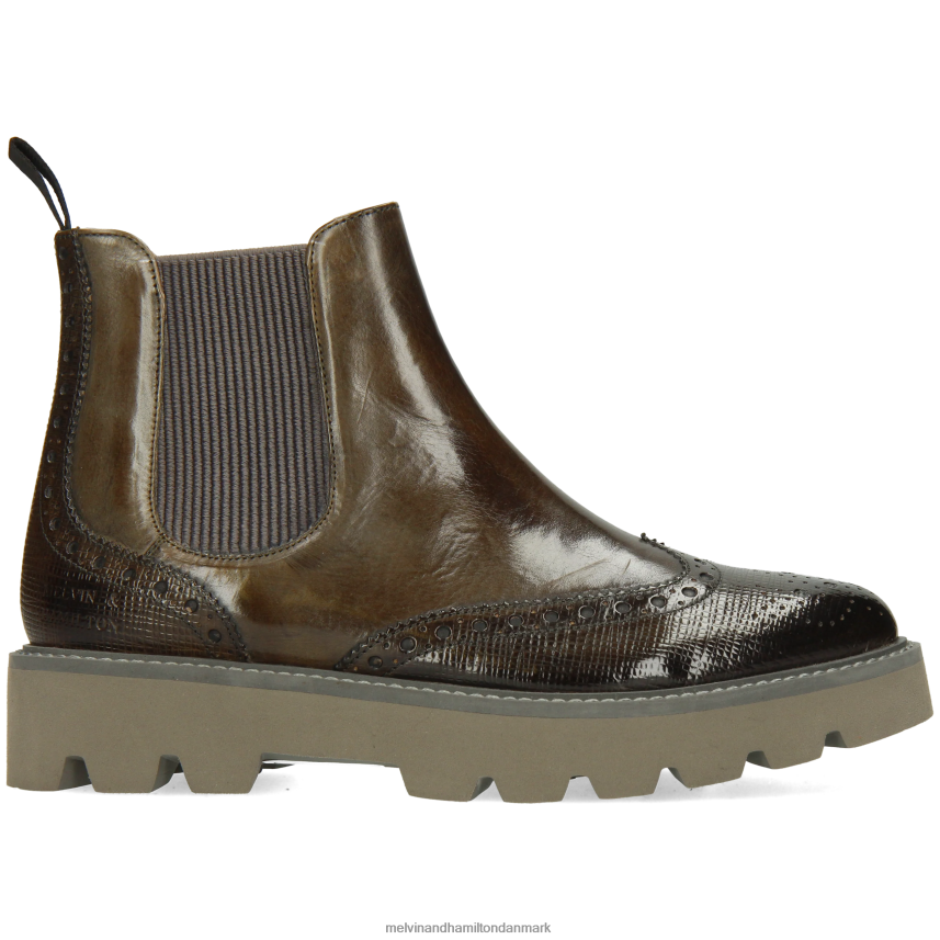 Kvinder Melvin & Hamilton selina 65 kaki ankelstøvler A28X66973