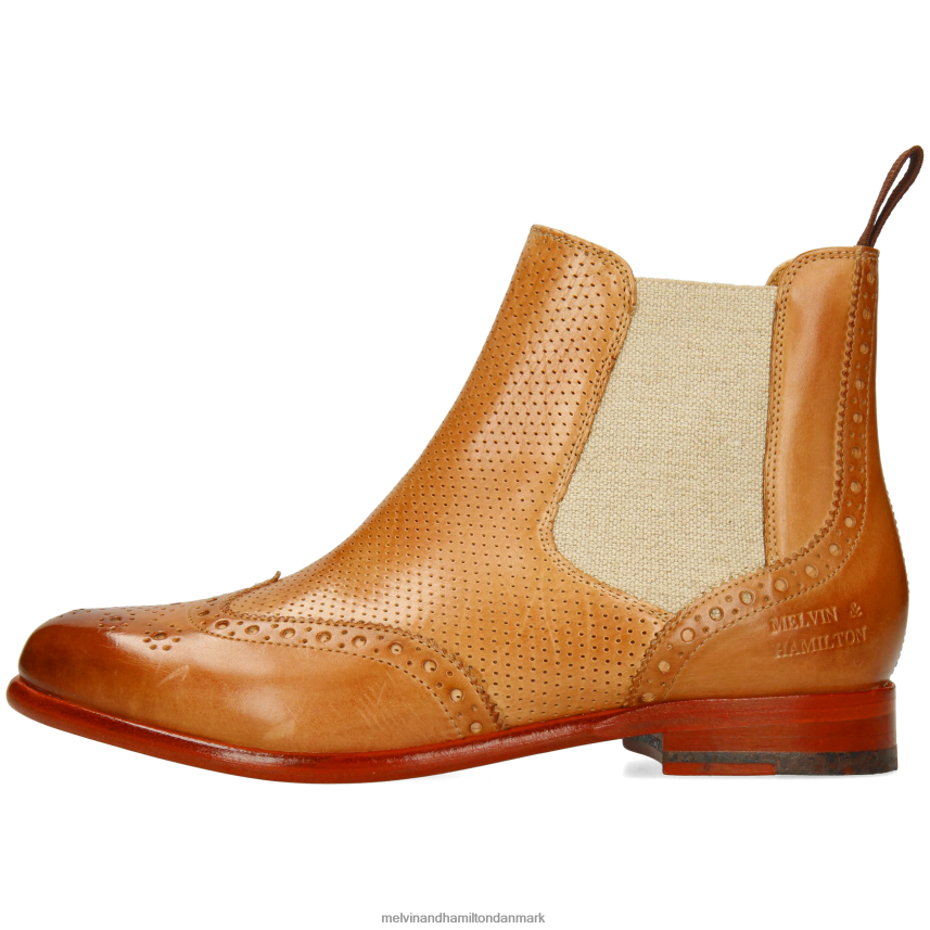 Kvinder Melvin & Hamilton selina 6 lysebrun ankelstøvler A28X66864