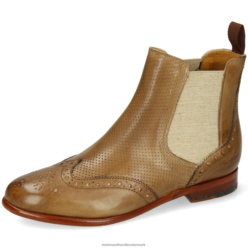 Kvinder Melvin & Hamilton selina 6 lysebrun ankelstøvler A28X66867