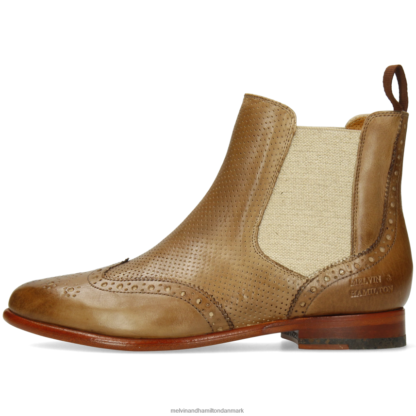 Kvinder Melvin & Hamilton selina 6 lysebrun ankelstøvler A28X66867