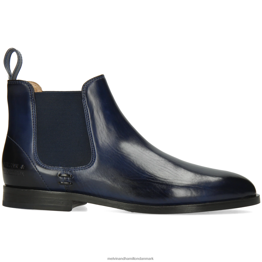 Kvinder Melvin & Hamilton susan 10 blå ankelstøvler A28X66782
