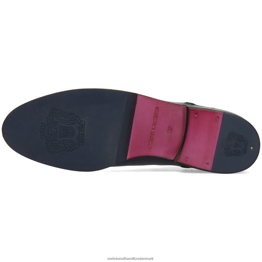 Kvinder Melvin & Hamilton susan 10 blå ankelstøvler A28X66782