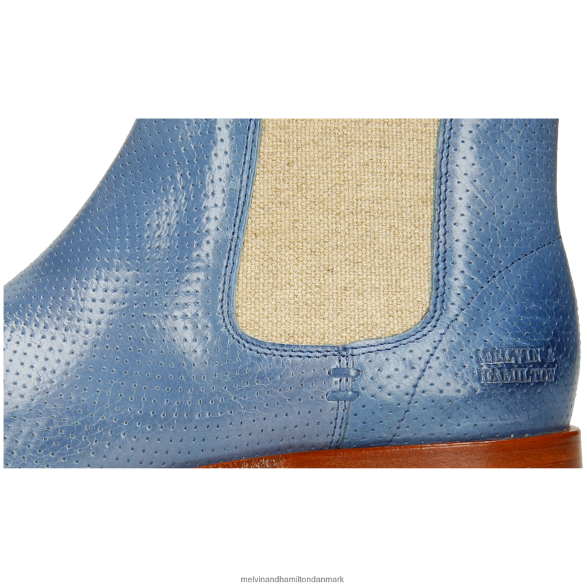 Kvinder Melvin & Hamilton susan 10 blå ankelstøvler A28X66855