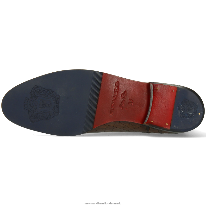 Kvinder Melvin & Hamilton susan 10 grå ankelstøvler A28X66801