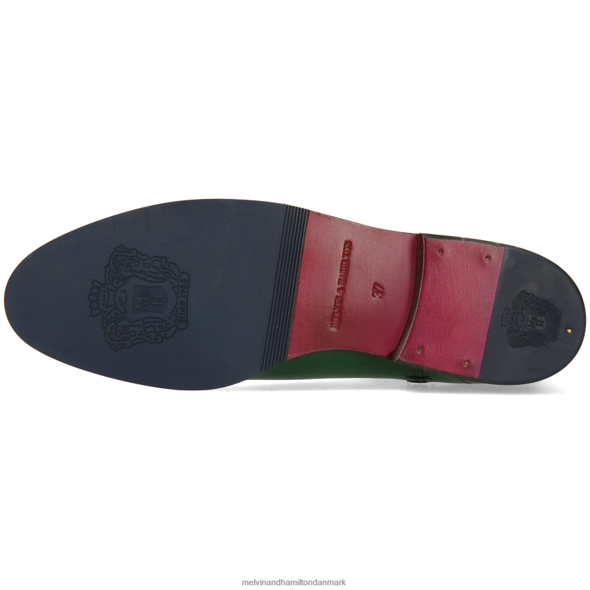 Kvinder Melvin & Hamilton susan 10 grøn ankelstøvler A28X66781