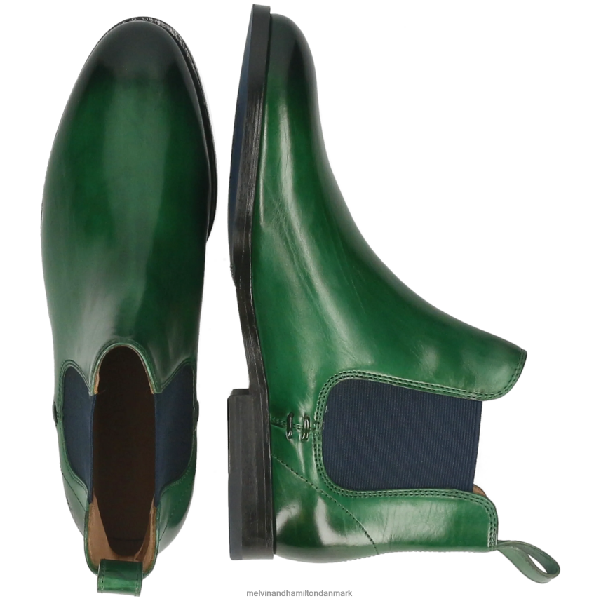 Kvinder Melvin & Hamilton susan 10 grøn ankelstøvler A28X66781