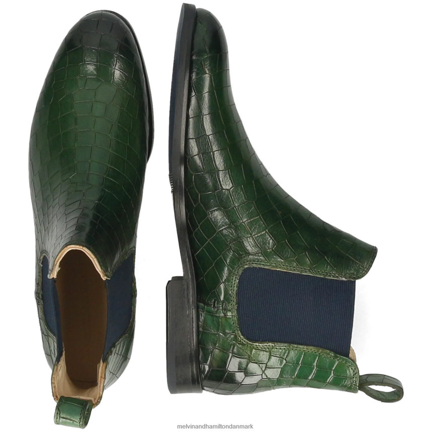 Kvinder Melvin & Hamilton susan 10 grøn ankelstøvler A28X66788