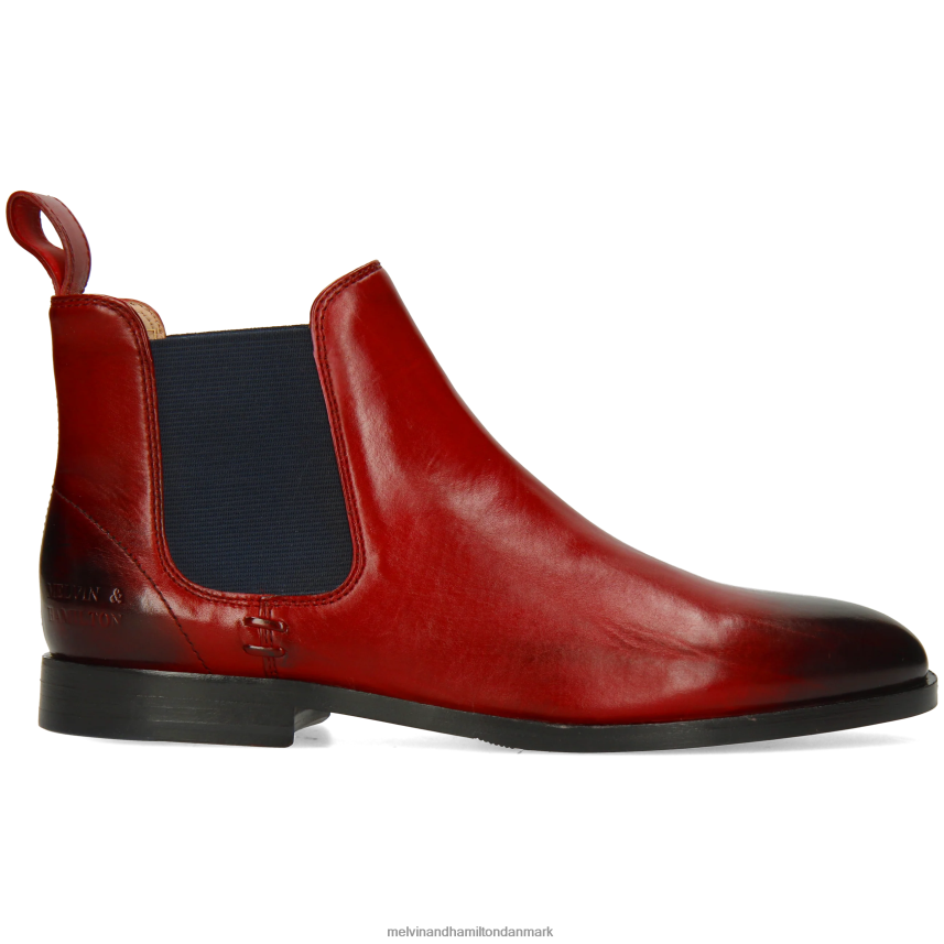 Kvinder Melvin & Hamilton susan 10 rød ankelstøvler A28X66783