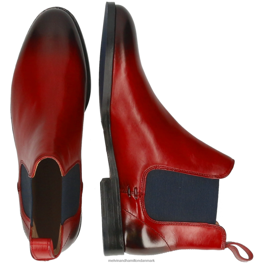 Kvinder Melvin & Hamilton susan 10 rød ankelstøvler A28X66783