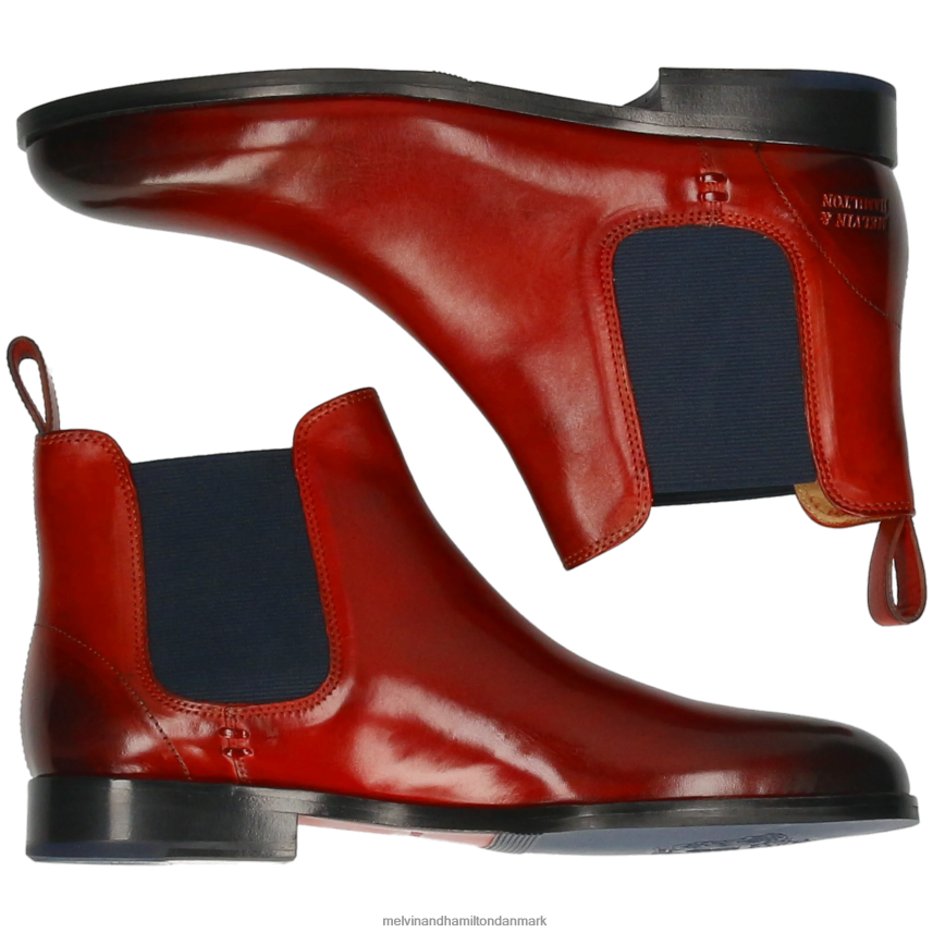 Kvinder Melvin & Hamilton susan 10 rød ankelstøvler A28X66978